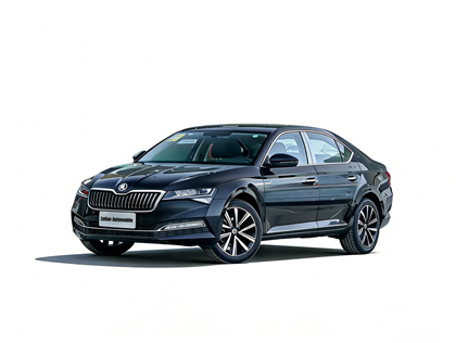 Салон патрыманых аўтамабіляў Skoda Superb TSI330